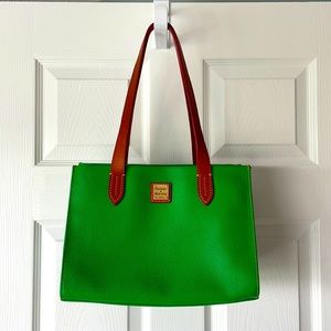 Dooney & Bourke Small Kelly Green Shopper